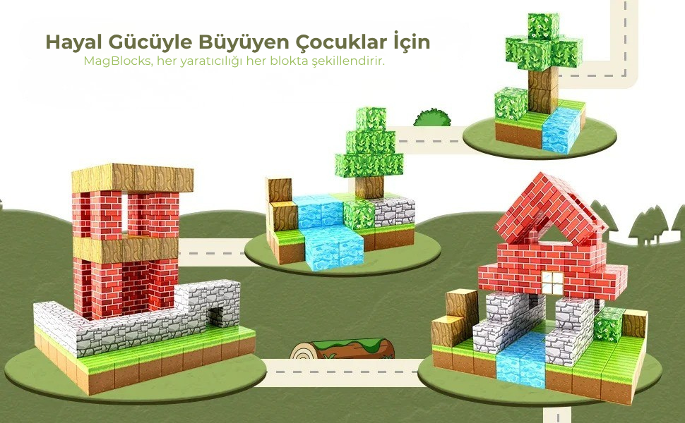 MagBlocks™ – Akıllı Manyetik Yapı Seti