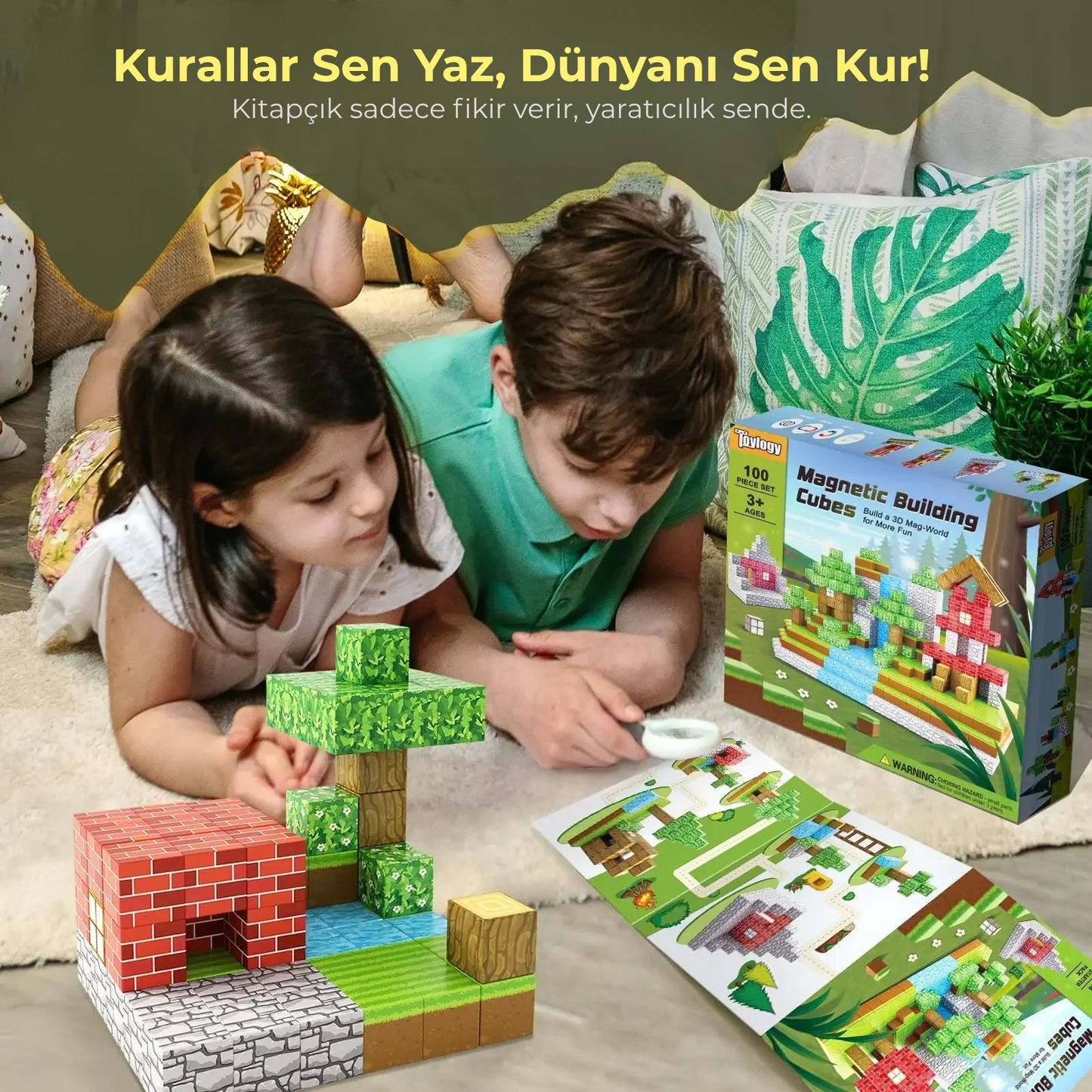MagBlocks™ – Akıllı Manyetik Yapı Seti
