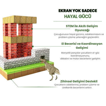 MagBlocks™ – Akıllı Manyetik Yapı Seti